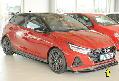 Hyundai i20 N-Performance  (BC3) Rieger Spoilerschwert für orig. Frontschürze, ABS, schwarz glänzend, 
inkl. Montagezubehö...
