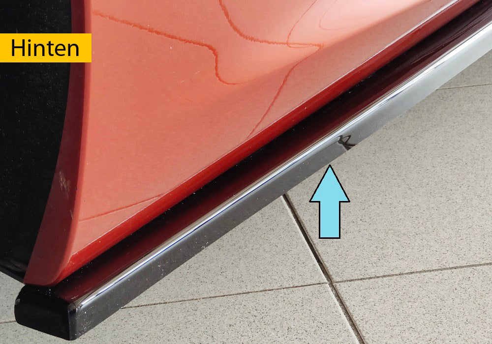 BMW 1er F21  (1K2) Rieger Seitenschwelleransatz rechts, für orig. Seitenschweller, ABS, schwarz glänzend, für Fzg. mit M-T...