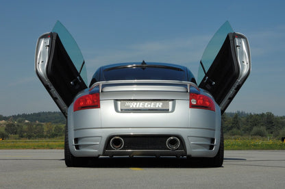 Audi TT (8N) Rieger Heckansatz    ABS, Carbon-Look, 
inkl. Alugitter, Montagezubehör, Gutachten