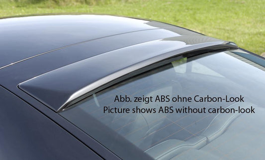 Audi TT (8J) Rieger Heckscheibenblende    ABS, Carbon-Look, 
inkl. Gutachten, Montagezubehör