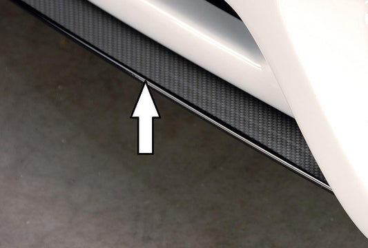 Audi A5 (B8/B81) Rieger Spoilerschwert für Spoilerlippe 55411 mittig, für Spoilerlippe, ABS, Carbon-Look, für Fzg. ohne S-Line Exterieur, 
inkl. Montagezubehör, ABE