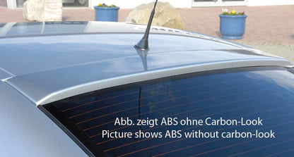 Opel Astra G Rieger Heckscheibenblende  ABS, Carbon-Look, 
inkl. Gutachten, Montagezubehör