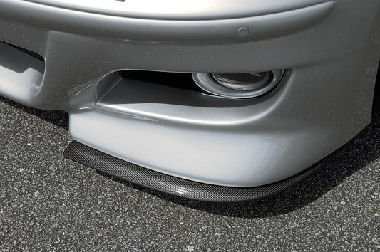 BMW 1er E87  (187 / 1K2/1K4) Rieger Spoilerschwert für Spoilerstoßstange 35014/15/16/ 35009 rechts, links, 2-tlg., für Spoilerstoßstange, ABS, Carbon-Look, 
inkl. Montagezubehör