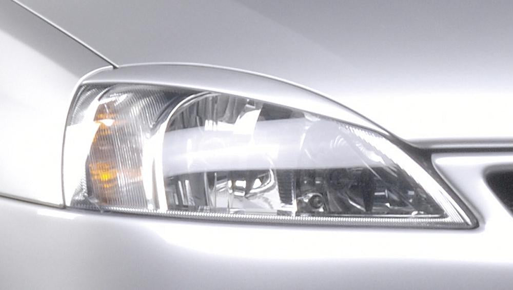 Opel Corsa C LUMMA Scheinwerferblenden Corsa C  ABS, 
inkl. Gutachten, Montagezubehör