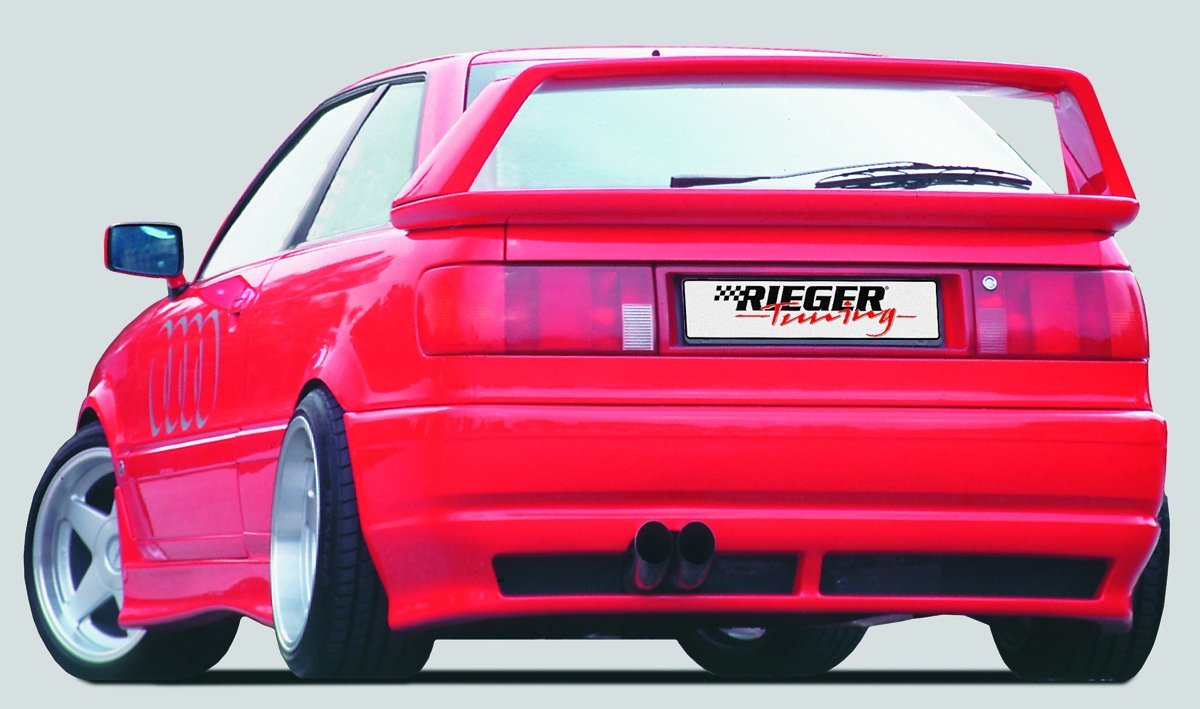 Audi 80 Typ 89 Rieger Stoßstangenträger Typ 89 Breitbau I+II Coupé für Heckschürze, Stahl