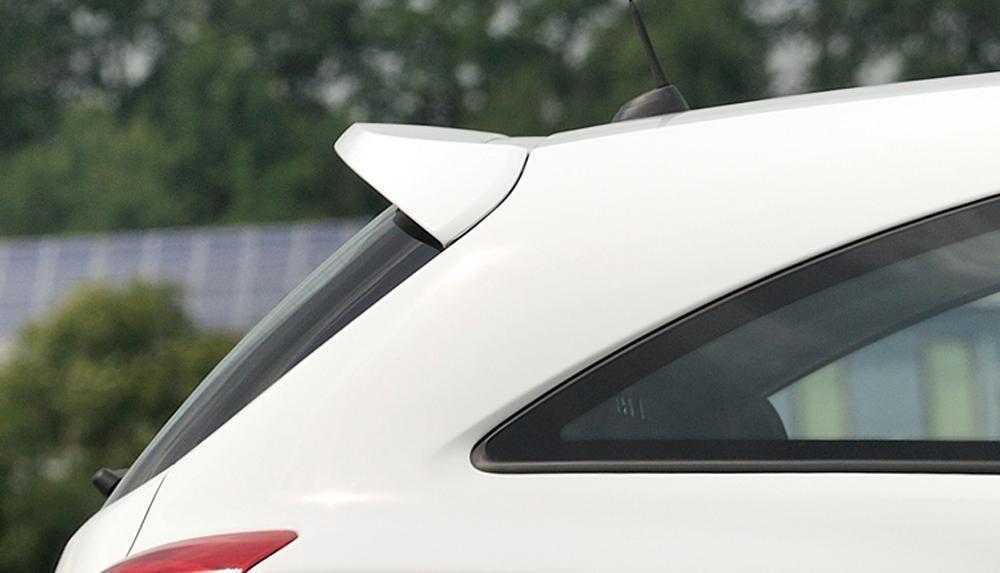 Opel Corsa D Dachkantenspoiler für Opel Corsa D für 3. Bremsleuchte, nur 3-türer PUR, 
inkl. Montagezubehör