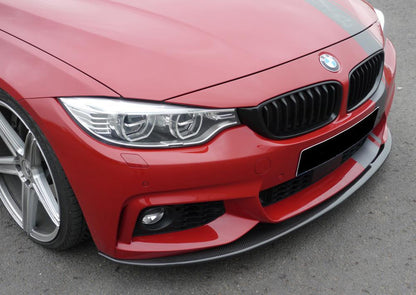 BMW 4er F32  (3C) Carbon Spoilerschwert für BMW 4er F32/F33/F36 nur für orig. M-Paket Frontschürze Carbon, für Fzg. mit M-Technik, 
inkl. Montagezubehör, Gutachten