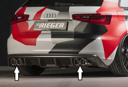 Audi A3 (8V) Bull-X Halbanlage AUDI A3 (8V) 1.4 TFSI, 1.8 TFSI links/rechts, 4x89mm, rund,  STREETLINE ,  nur 2WD leicht abgeschrägt, eingerollt
Edelstahl
mit EWG-Betriebserlaubnis.
Nur für Frontantrieb, nicht für Quattro.