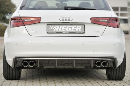 Audi A3 (8V) Bull-X Halbanlage AUDI A3 (8V) 1.4 TFSI, 1.8 TFSI links/rechts, 4x89mm, rund,  STREETLINE ,  nur 2WD leicht abgeschrägt, eingerollt
Edelstahl
mit EWG-Betriebserlaubnis.
Nur für Frontantrieb, nicht für Quattro.