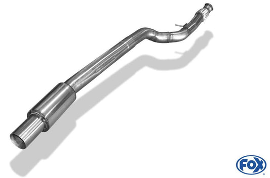 BMW 4er F32  (3C) RIEGER/FOX Vorschalldämpfer BMW 4er F32/F33/F36 nur 435i   225/230/250kW Edelstahl, 
inkl. ABE