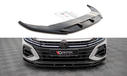 Front Ansatz V.1 für Volkswagen Arteon R schwarz Hochglanz