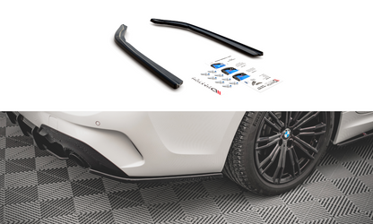 Heck Ansatz Flaps Diffusor V.2 für BMW 3er G20 / G21 M-Paket Carbon Look