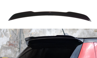 Spoiler CAP für Skoda Fabia RS Mk2 schwarz matt