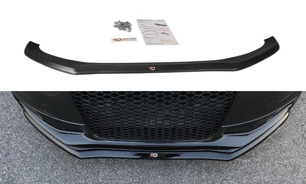 Front Ansatz V.1 für Audi S4 B8 FL Carbon Look