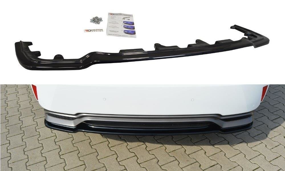 Mittlerer Diffusor Heck Ansatz für Lexus RX Mk4 H  Carbon Look