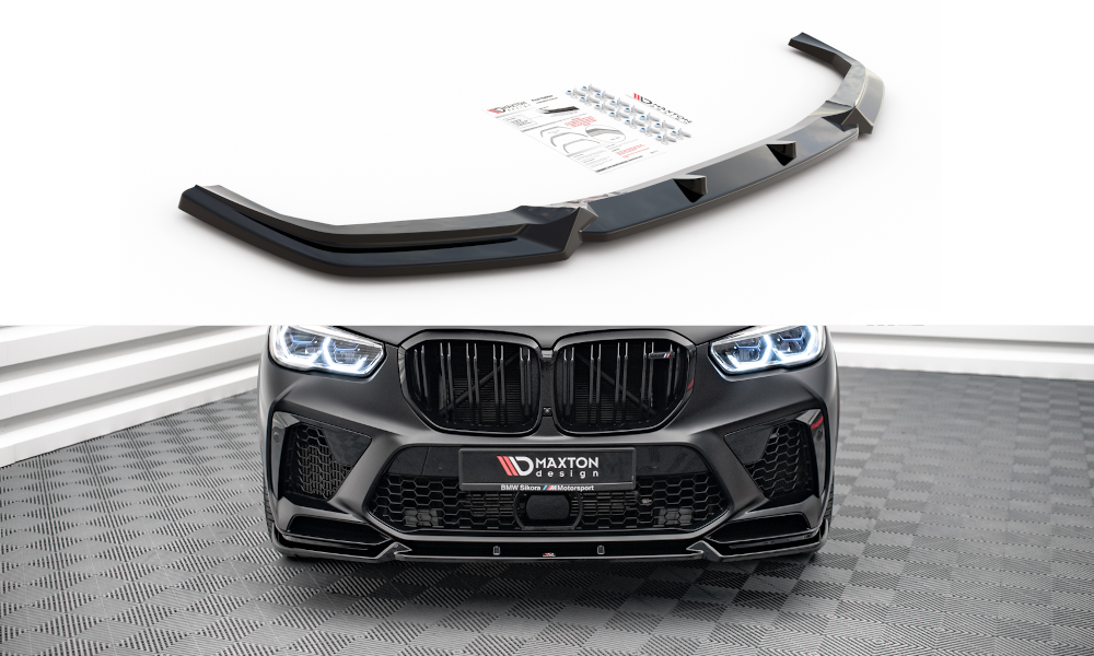 Front Ansatz V.1 für BMW  X5M F95 schwarz matt