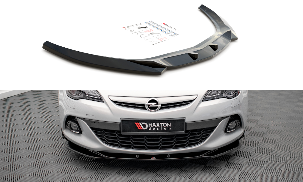 Front Ansatz V.1 für Opel Astra GTC OPC-Line J Carbon Look