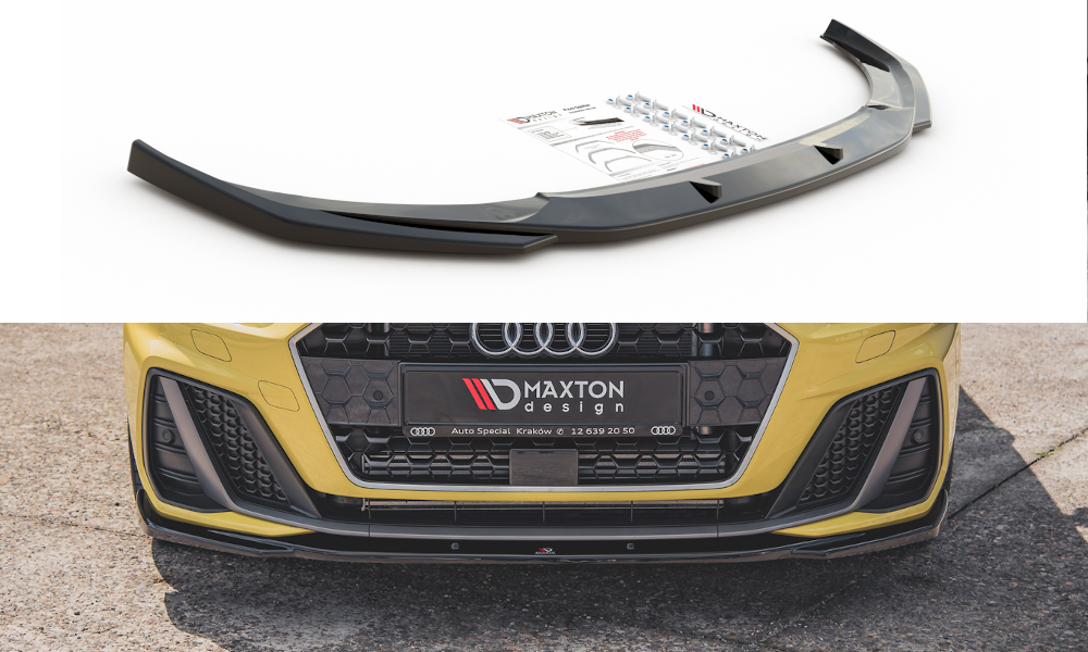 Front Ansatz V.2 für Audi A1 S-Line GB Carbon Look