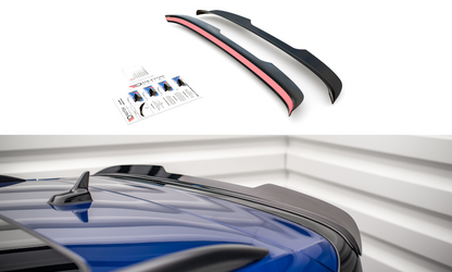 Spoiler CAP für Volkswagen Tiguan R / R-Line Mk2 Facelift Carbon Look