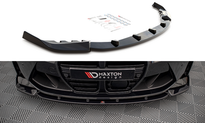 Front Ansatz V.3 für BMW M4 G82 / M3 G80 schwarz Hochglanz