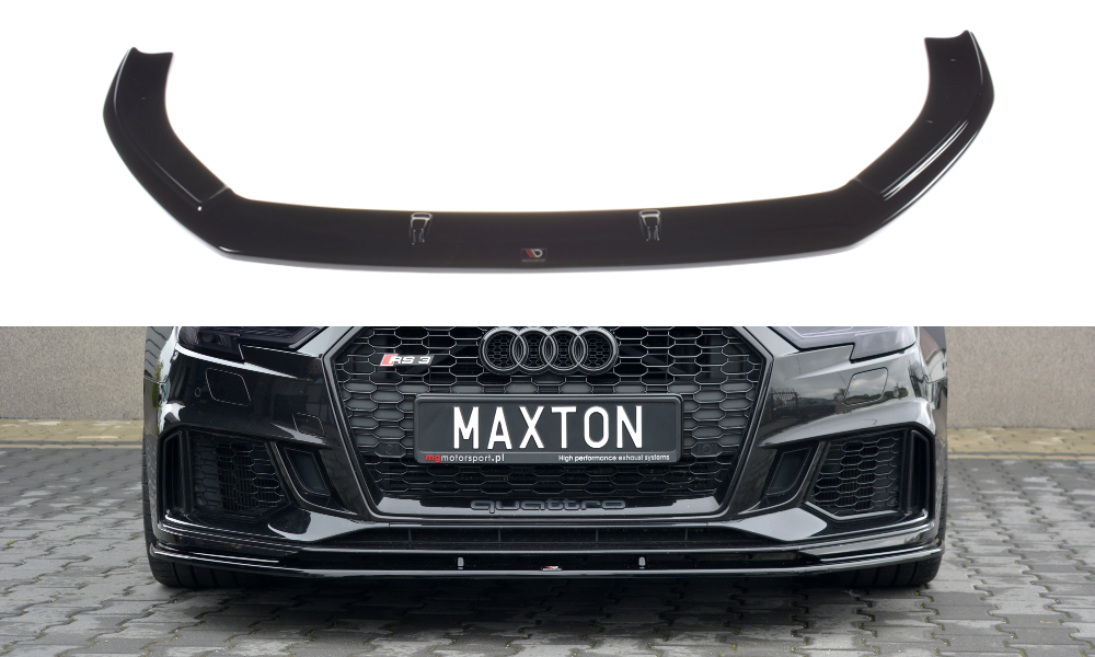 Front Ansatz V.1 für Audi RS3 8V FL Sportback Carbon Look