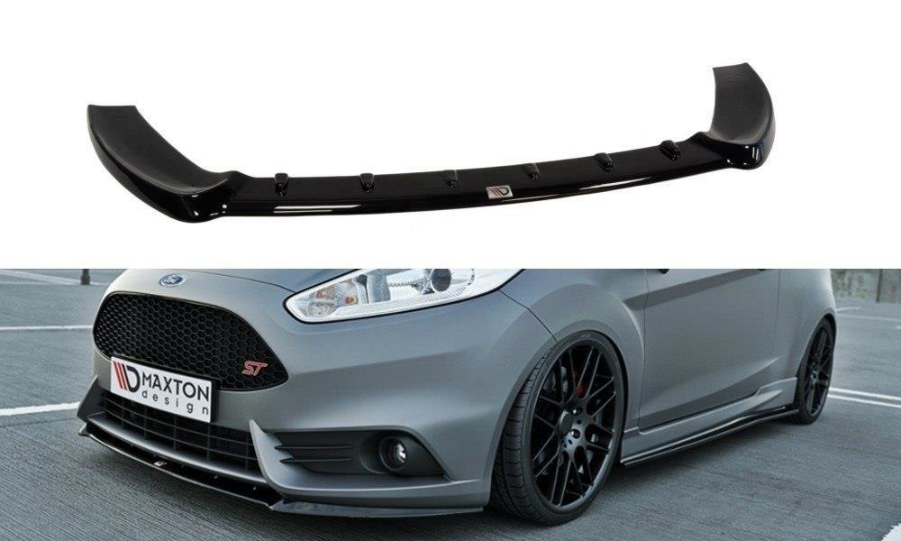 Front Ansatz für (Cupra) Ford Fiesta ST Mk7 FL schwarz matt