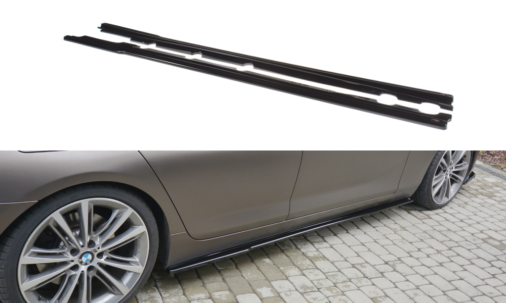 Seitenschweller Ansatz für BMW 6er GRAN COUPÉ Carbon Look