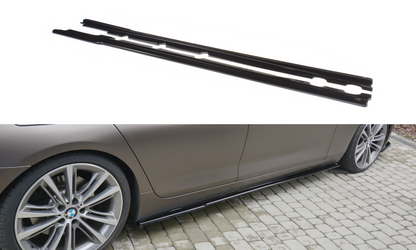 Seitenschweller Ansatz für BMW 6er GRAN COUPÉ Carbon Look