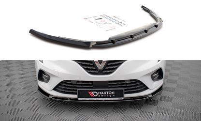 Front Ansatz V.2 für Renault Clio Mk5 Carbon Look