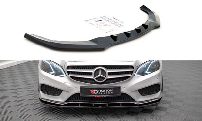 Front Ansatz V.1 für Mercedes-Benz E AMG-Line Limousine W212 Facelift Carbon Look
