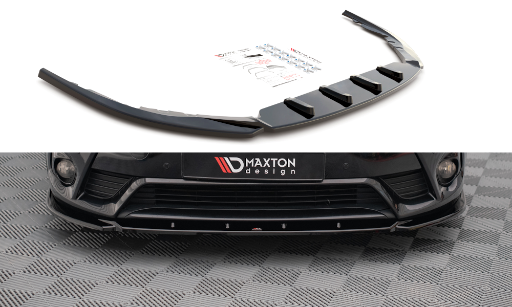 Front Ansatz V.2 für Toyota Avensis Mk3 Facelift Carbon Look