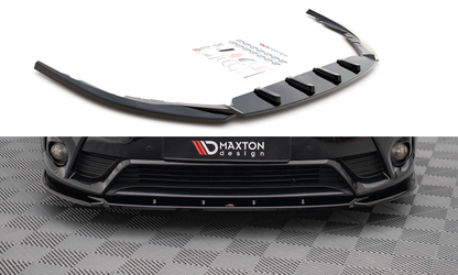 Front Ansatz V.2 für Toyota Avensis Mk3 Facelift Carbon Look