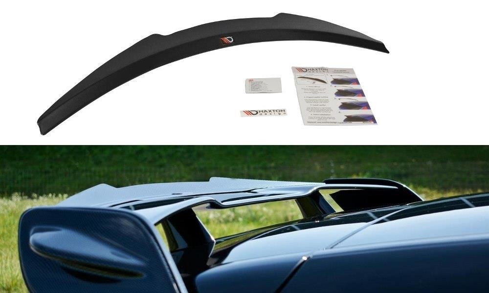 Spoiler CAP für Mercedes A W176 AMG Facelift schwarz Hochglanz