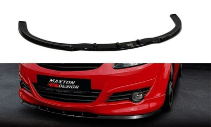 Front Ansatz für OPEL CORSA D OPC-LINE (vor Facelift) Carbon Look