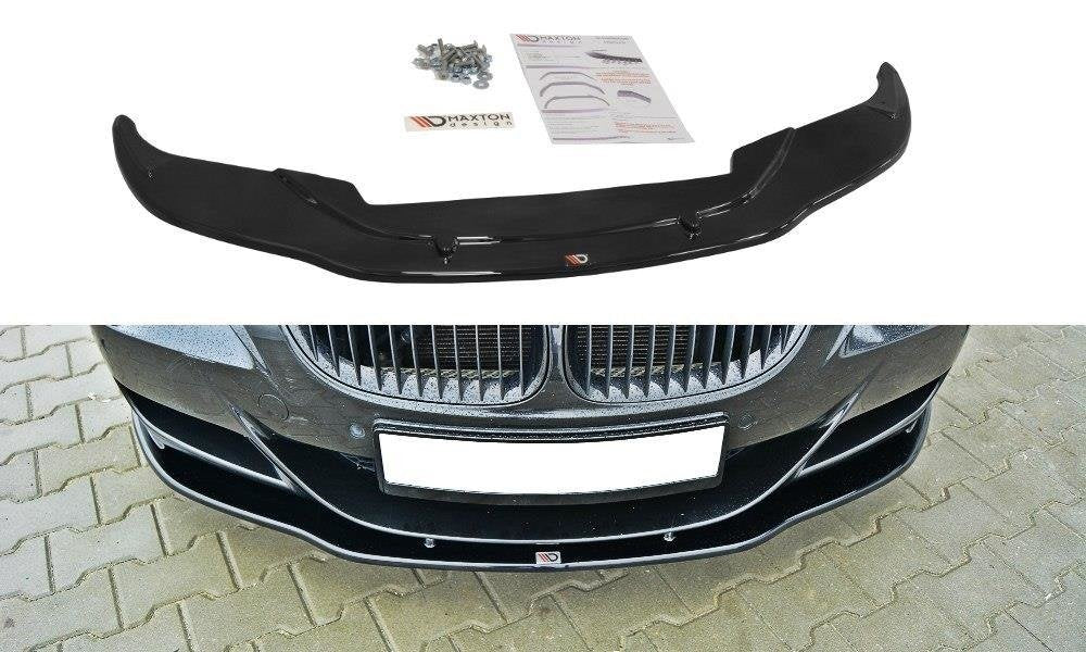 Front Ansatz V.2 für BMW M6 E63 schwarz Hochglanz