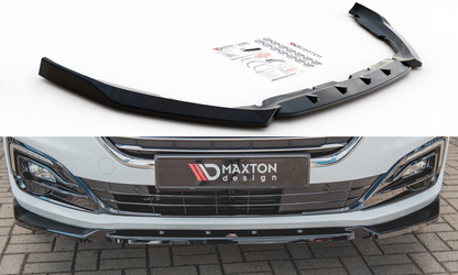 Front Ansatz für Ford Mondeo Mk5 Facelift  schwarz matt
