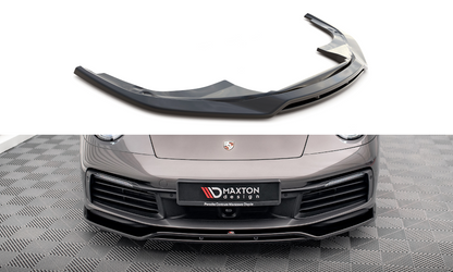 Front Ansatz für Porsche 911 Carrera 4S 992 Carbon Look