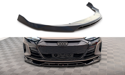 Front Ansatz V.2 für Audi e-Tron GT / RS GT Mk1 schwarz matt