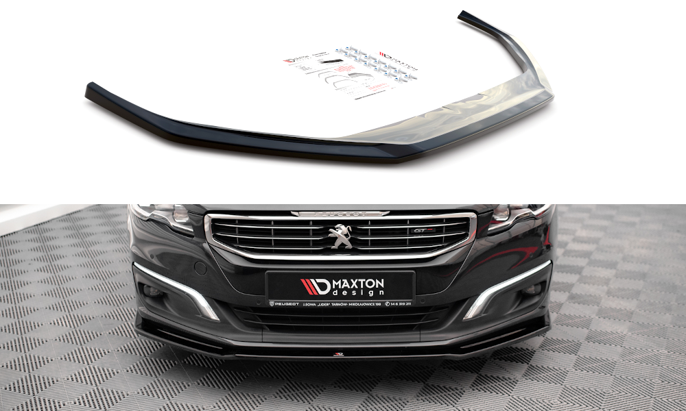 Front Ansatz V.2 für Peugeot 508 GT Mk1 Facelift Carbon Look