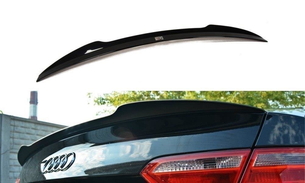 Spoiler CAP für Audi S5 / A5 / A5 S-Line 8T / 8T FL Coupe Carbon Look
