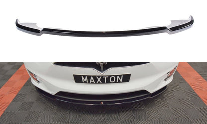 Front Ansatz V.1 für TESLA MODEL X Carbon Look