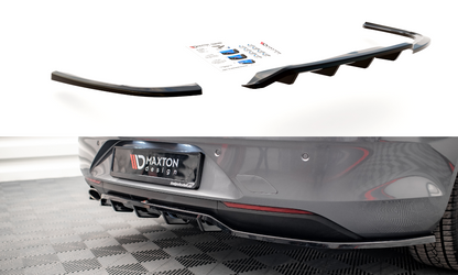Mittlerer Diffusor Heck Ansatz DTM Look für Opel Insignia Mk2 Carbon Look
