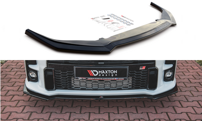 Front Ansatz V.1 für Toyota GR Yaris Mk4 schwarz matt