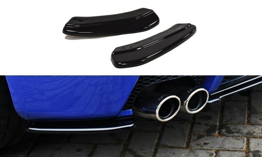 Heck Ansatz Flaps Diffusor für ALFA ROMEO 147 GTA Carbon Look