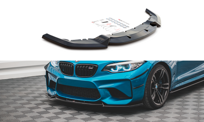 Front Ansatz V.2 für BMW M2 F87 schwarz matt