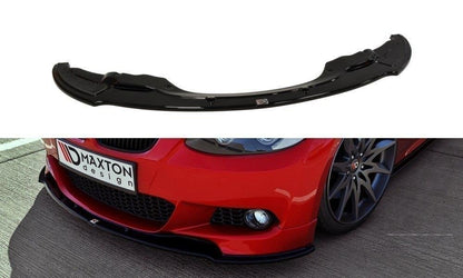 Front Ansatz für BMW 3er E92 M Paket vor Facelift schwarz matt