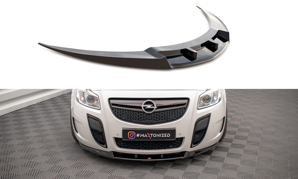 Front Ansatz V.1 für Opel Insignia OPC Mk1 schwarz matt