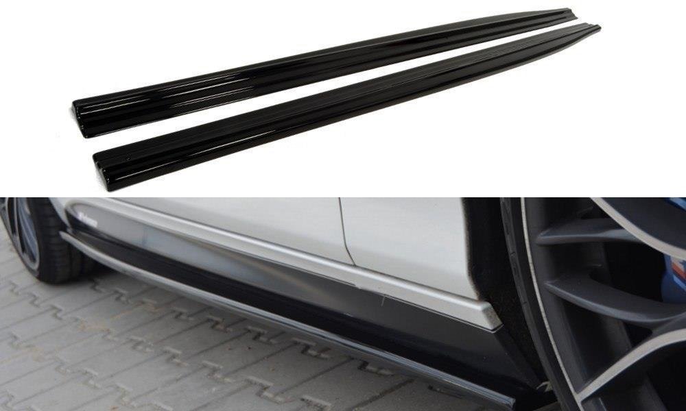 Seitenschweller Ansatz für BMW 1er F21 M135i / M140i / M-Paket  Carbon Look