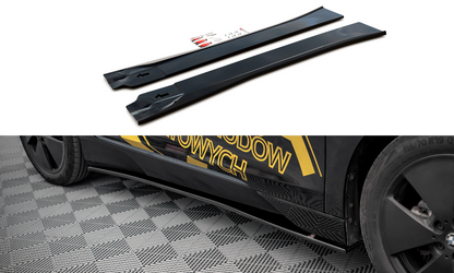 Seitenschweller Ansatz für BMW i3 Mk1 Facelift Carbon Look