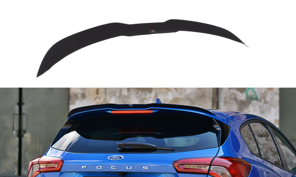 Spoiler CAP V.1 für Ford Focus ST-Line Mk4 schwarz matt